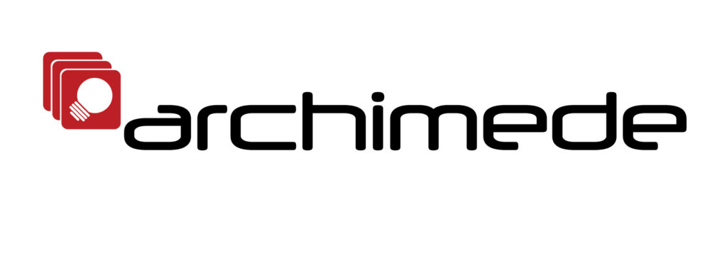 Archimede logo wit